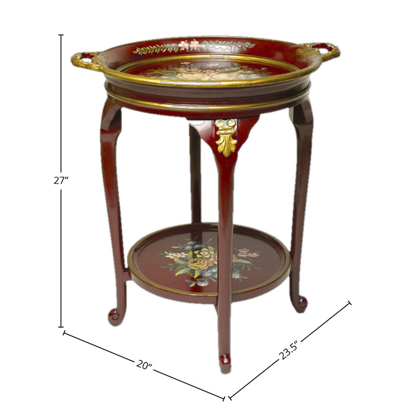 Table de bout en bois
