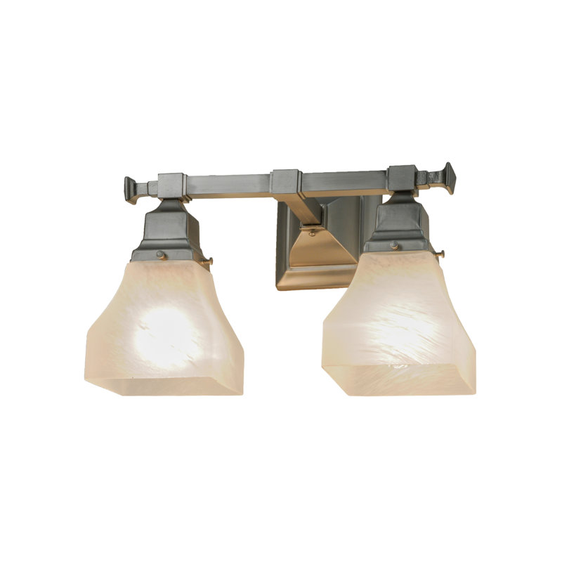 Éclairage pour meuble-lavabo 2 lumières tourbillon bungalow