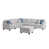 Lin gris pâle sélectionné