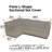 Ayvin Water-Resistant L-Shaped Sectional Lounge Set Cover-1880945874-2010685894