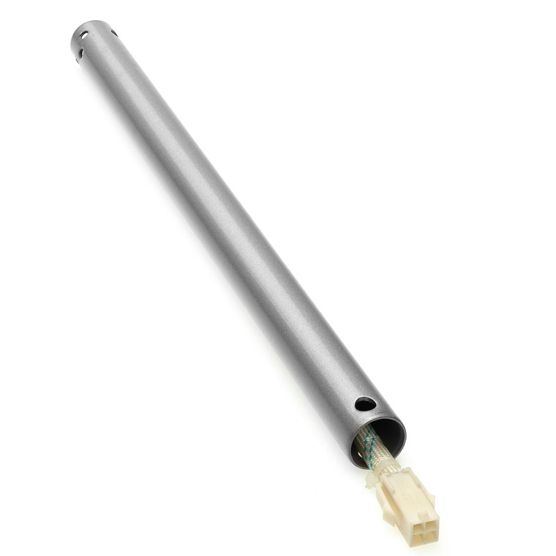 Extension Rod, Silver, 2.18cm H x 46cm W x 2.18cm D