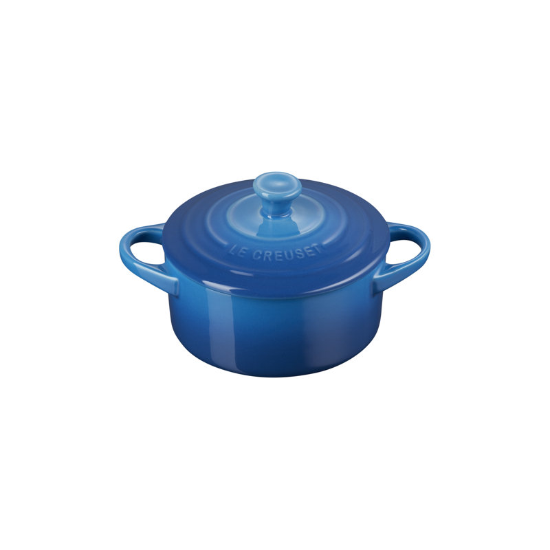 Le Creuset Stoneware Mini Round Cocotte, 14oz., Marseille