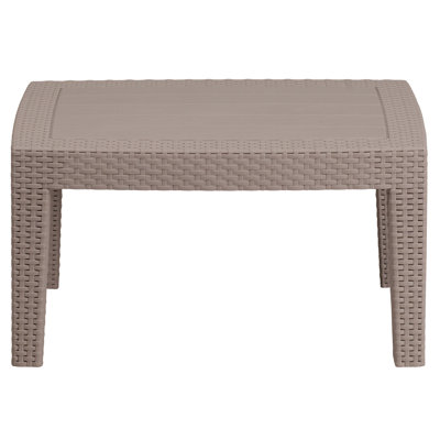 Alderman Rattan Coffee Table
