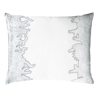 Ferns Linen Floral Lumbar Pillow Cover & Insert