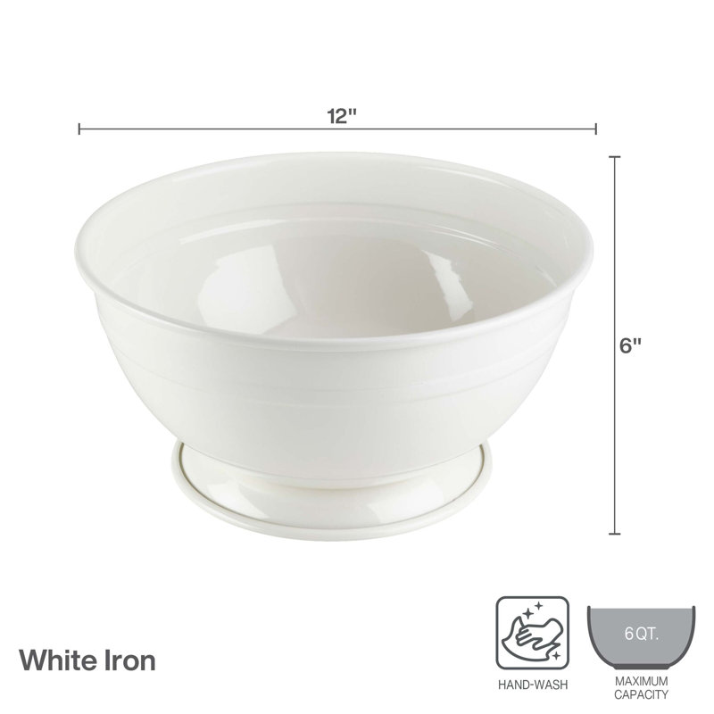Towle Living 12-In White Bowl