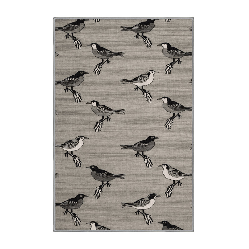  Tapis lavable pour oiseaux communs, Rectangle 6 pi x 9 pi