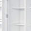 Grand garde-manger autoportant Farmhouse, grande armoire de rangement avec tablettes de porte-1657903698