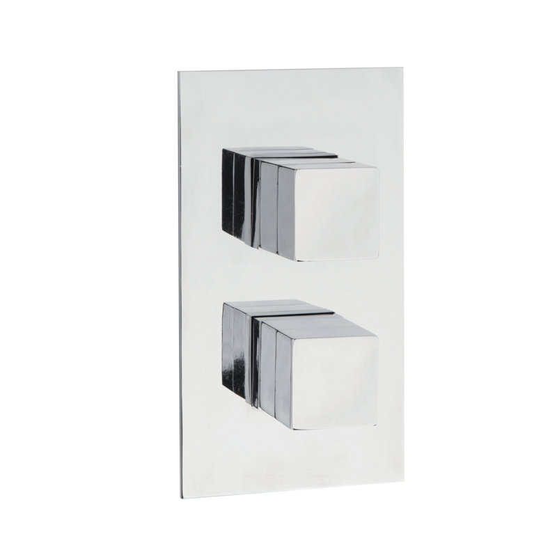 Lennox Double Concealed Thermostatic Shower Valve