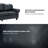 Damore 81'' Wide Genuine Leather Sofa-70585321