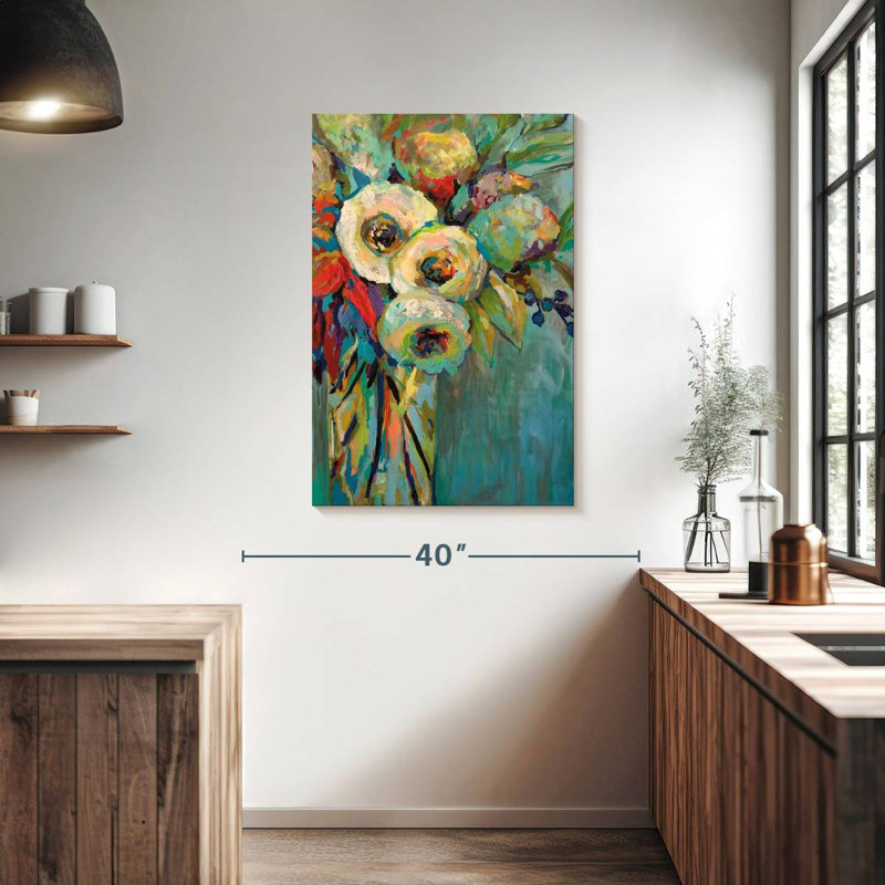 Avery Mod Floral, 39" H x 26" W