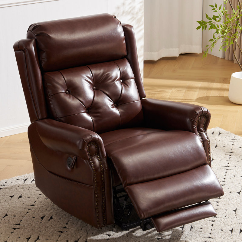 Large Power Lift Recliner Chair For Elderly, Oversized Lay Flat Recliner With Massage And Heat, Electric Lift Chair With Adjustable Headrest, Extended Footrest, Usb Ports.