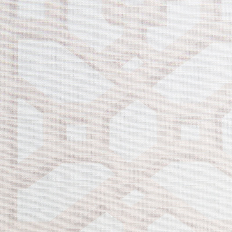 Zanzibar Trellis Matte Fabric, Blush