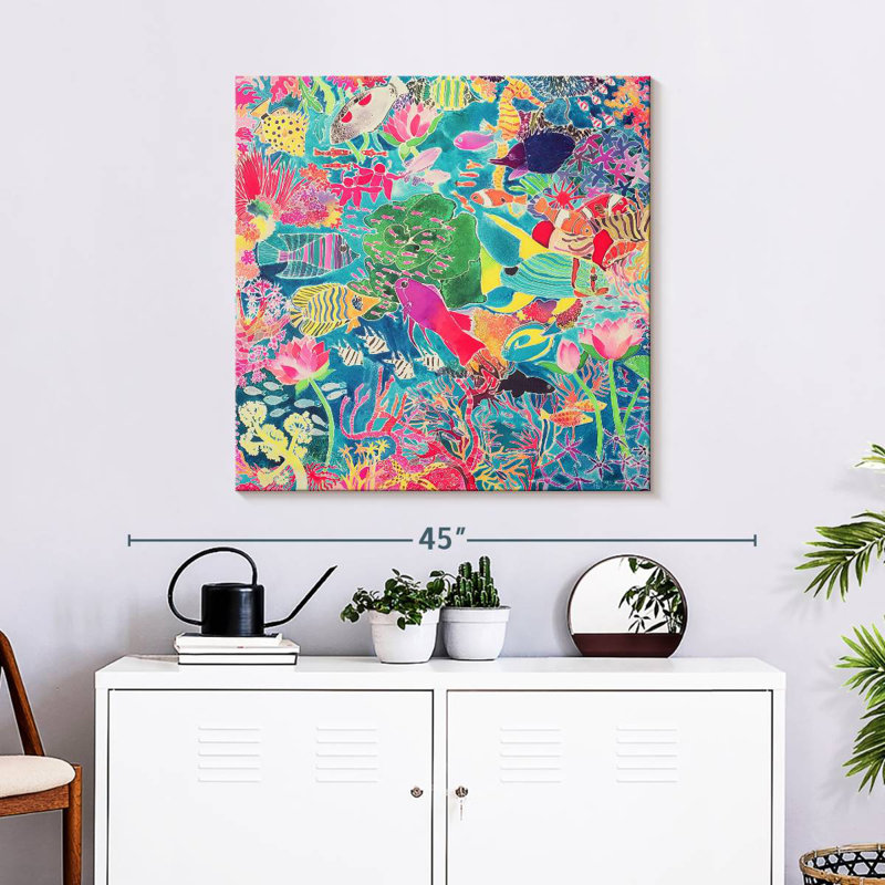 Brampt Underwater Rainbow, 30" H x 30" W