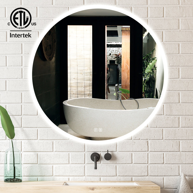 Naliyah Round Wall Mirror, 40" x 40"