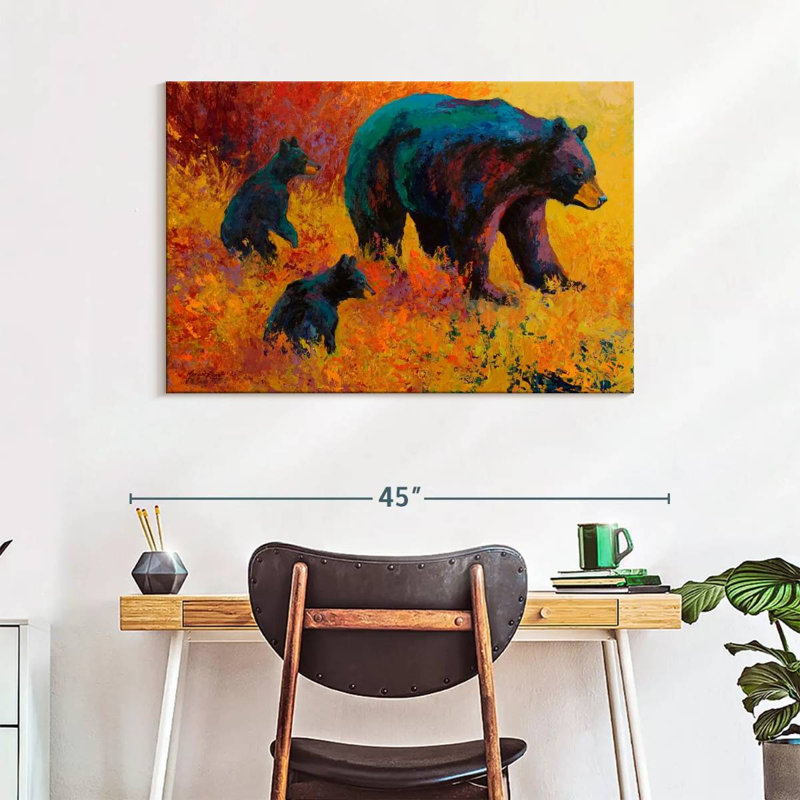 Brampt Double Trouble Black Bear, 26" H x 39" W