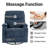 Swivel Rocker Recliner  Massage Chenille Fabric-124582280