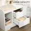 40cm W Engineered Wood Bedside Table