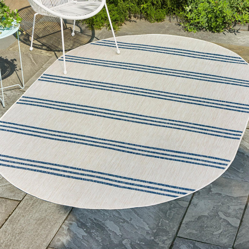 Viking Jill Zarin Anguilla Indoor/Outdoor Rug, Oval 7'10" x 10'