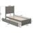 Ivor Solid Wood Trundle Bed-354215668-354215670