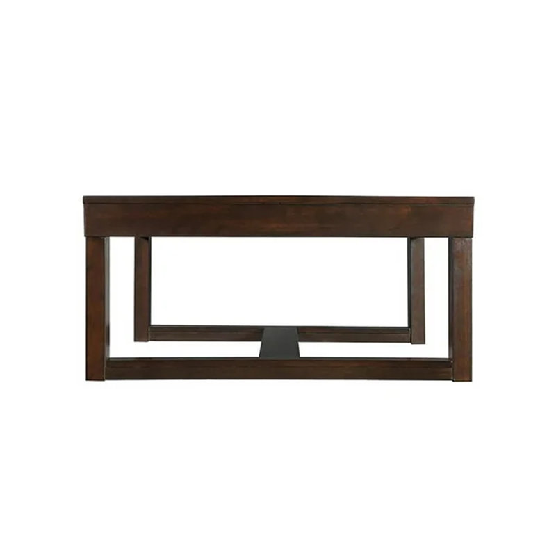 Watson Dark Brown Rectangular Wood Coffee Table