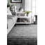 Tapis en coton/laine noire Charmine-25255131