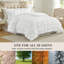 Amélie Home Bubble Textured Comforter Set, Lightweight All Season Bedding with Soft Microfiber Fill-117045044-117045045-117045046