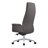 Adelmar Executive Conference Office Chair – Leather Swivel Task Seating with Lumbar Support and Aluminum Frame for Home Office, Study-660000220