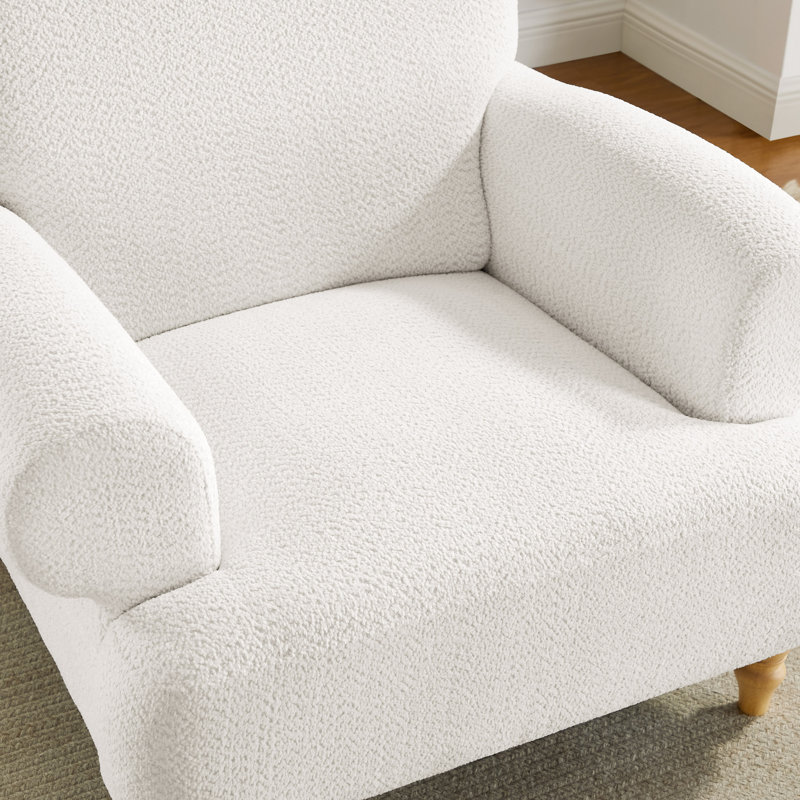 Fauteuil d'appoint 41,75 po, Boucle blanc