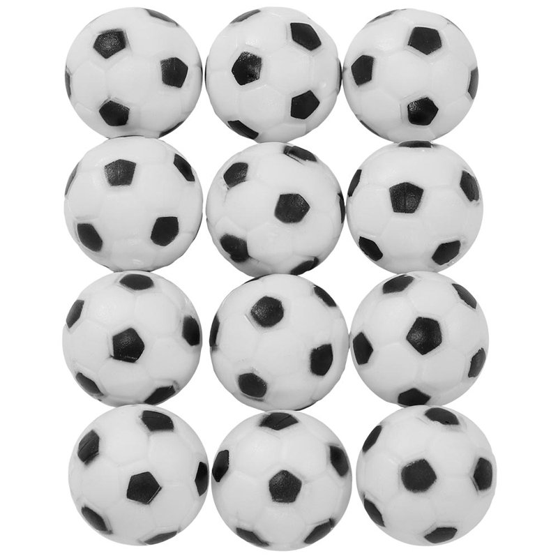 Jeu de 12 balles de remplacement pour table de soccer intérieur Wildon Home®
