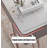 Luxury Sintered Stone Tabletop Office Desk with Metal Base-110942184