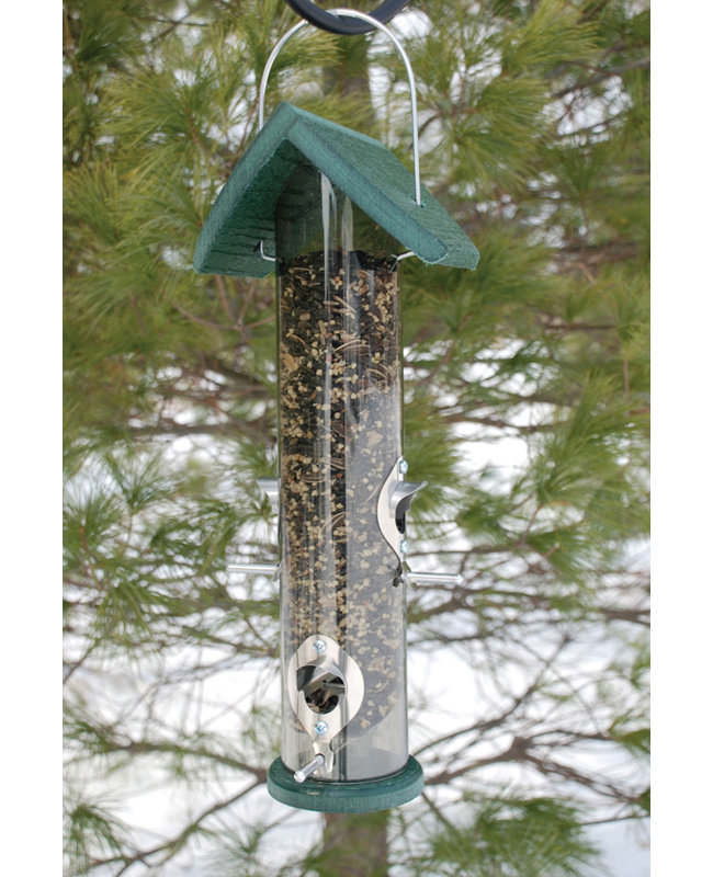 Hanging Tube Bird Feeder
