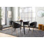 Chaise en métal et similicuir-125535863