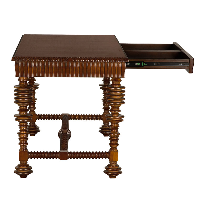 Portuguese Writing Desk, 31" H x 60" W x 28" D