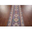 Tapis de couloir bleu Kazak