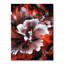 Red Mixed Abstract Fluid - Modern Canvas Wall Art-30302684-30302501
