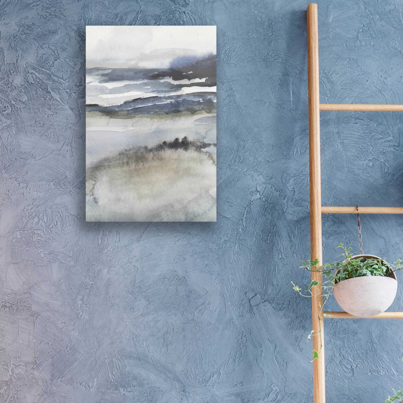 Wrought Studio 'Neutral Salt Spray II' by Victoria Borges, Acrylic Wall Art, 12"x16", H 24 po x l 16 po x P 0,2 po