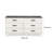 Sadeta 6 Drawer 59.02" W Double Dresser