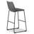 Upholstered Counter Stool with Metal Frame-368227588-339263132