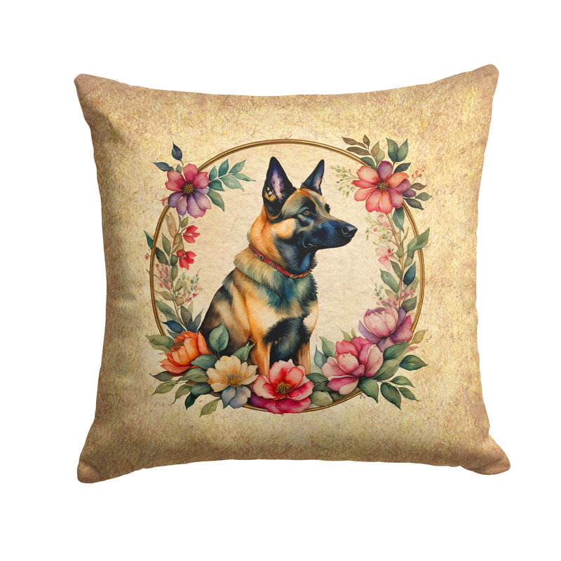 Outdoor Throw Pillow, 18" H x 18" W x 4" D