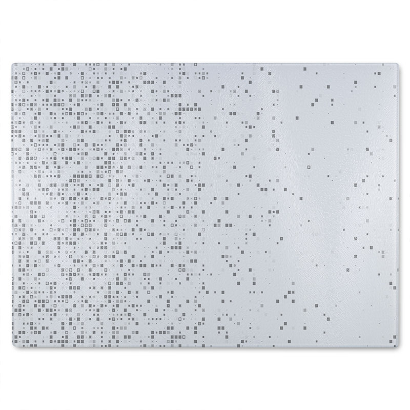 Square Tech Glass Chopping Board, 40cm L x 28cm W