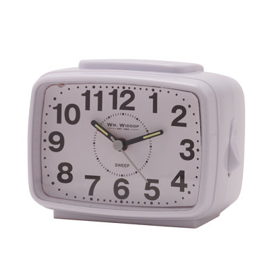 Analogue Alarm Tabletop Clock
