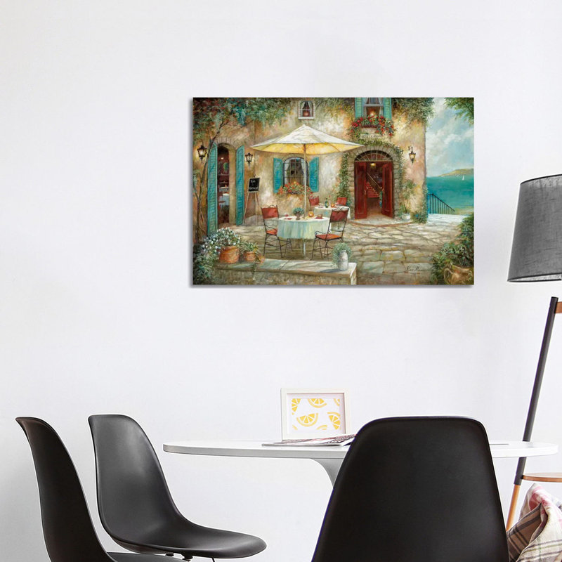 Casa D'Amore by Ruane Manning - Painting on Canvas, No Framed, 101.6 cm H x 66.04 cm W x 1.91 cm D