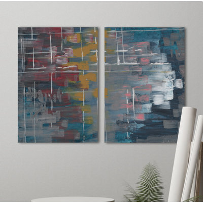 « multicolor strokes » par parvez taj,-ensemble d’images à plusieurs pièces