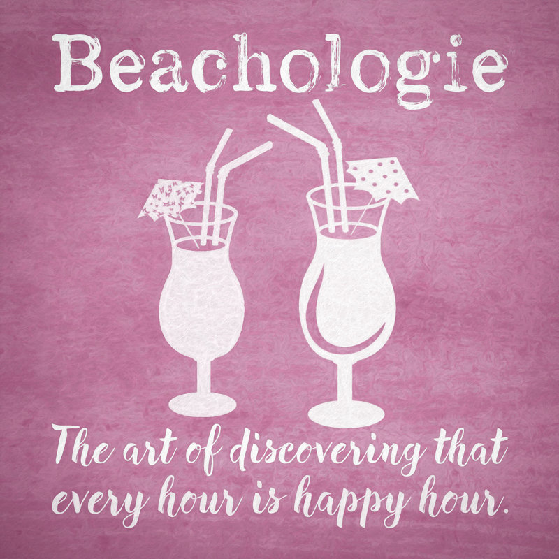 Beachologie Happy Hour Painted by Grotto Studios
