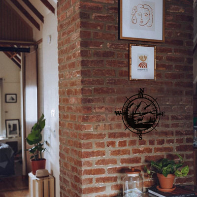 Rustic Wall Decor on Metal