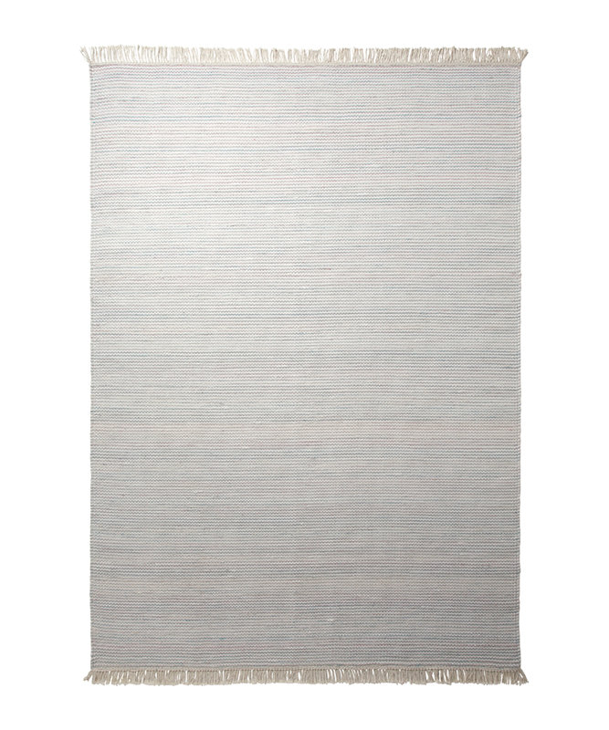 Misty Solid Colour Wool Area Rug, 60 x 110cm
