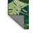 Machine Washable Botanical Green Area Rug-2126486089