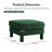 Polyester Ottoman With Four Sturdy Legs-1113340797