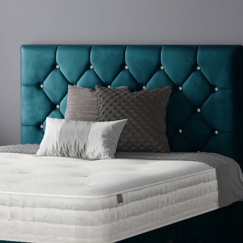 Eberhardt Divan Bed Base, Super King (6'), 4 Drawers, Mallard