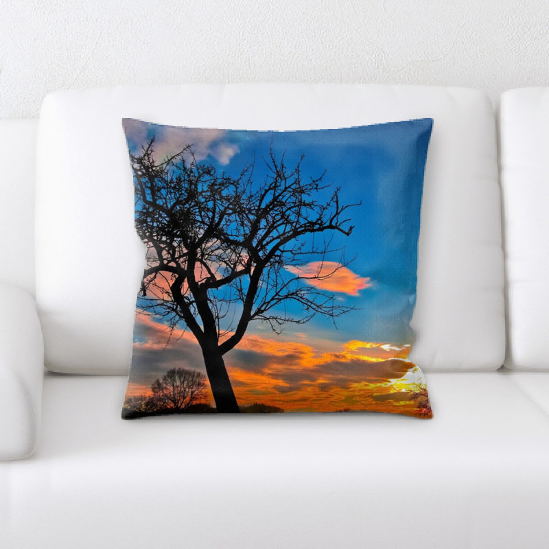 Coussin coucher de soleil